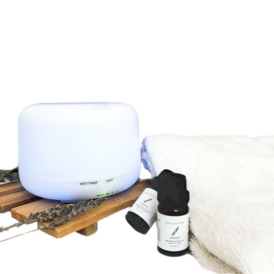 Diffuser + Lavender Essential Oil (10ml)