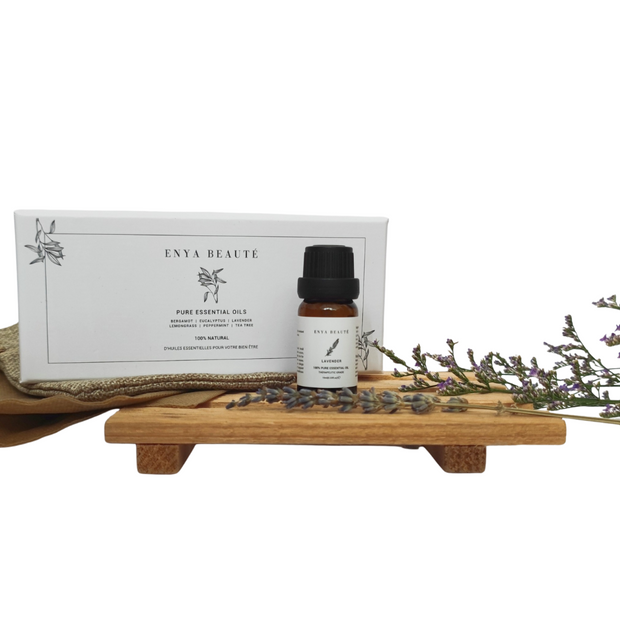 Diffuser + Essential Oil Set (6 x 10ml)