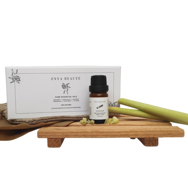 Diffuser + Essential Oil Set (6 x 10ml)